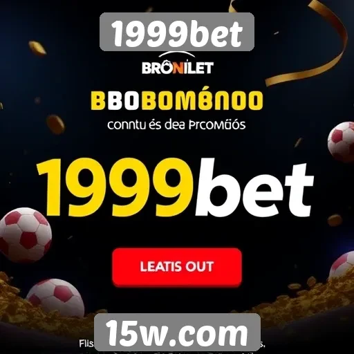 Promoções e bônus atraentes na 1999bet